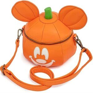 Loungefly Disney Mick-O-Lantern Crossbody Bag